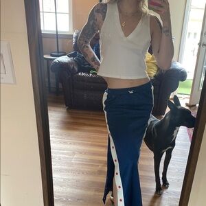 UO Women's Old School Tearoff skirt